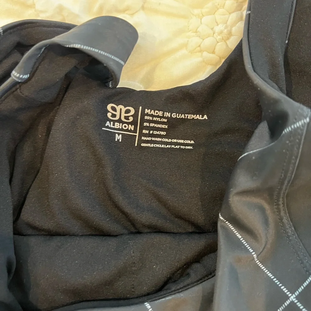 Albion Peplum Swim Top - Picture 4 of 7